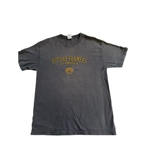 Future farmers of America men's gray T-shirt size large